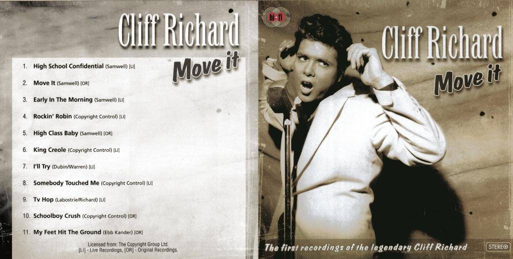 Cliff Richard Move It : Front